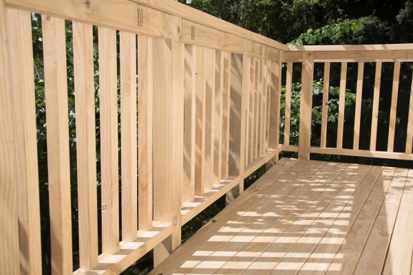 Composite Deck Construction in Chapel Hill