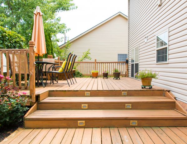 Deck Stair Construction