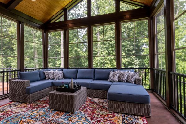 Enclosed Deck Installation in Chapel Hill