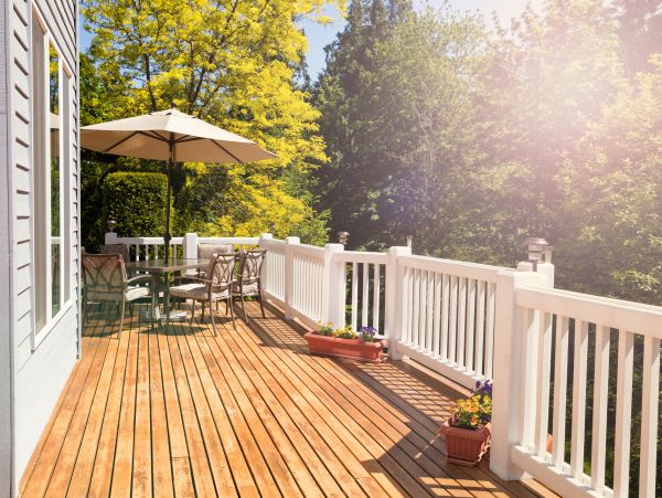 Cedar Deck Installation in Chapel Hill
