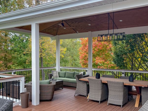 Deck Enclosure Construction in Chapel Hill